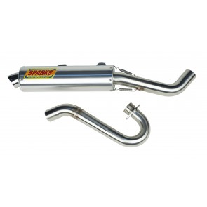 CURTIS SPARKS EXHAUST FOR YFZ 450R X6