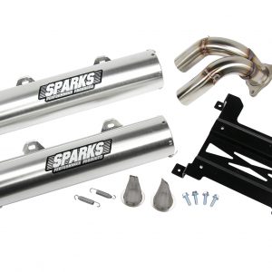 CURTIS SPARKS EXHAUST FOR RZR XP TURBO/S