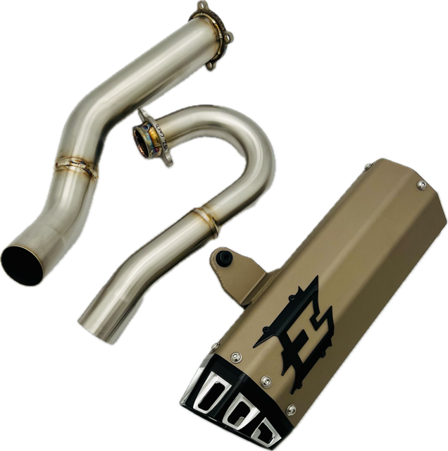 EMPIRE EXHAUST FOR YFZ 450/R/X EMPIRE EXHAUST FOR YFZ 450/R/X