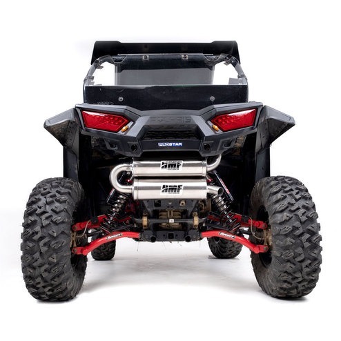 HMF exhaust for RZR S 1000, deep throaty sound and torque increase..