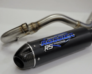 Rossier Rebel 5 Exhaust for YFZ 450R - Worldwide Performance Parts