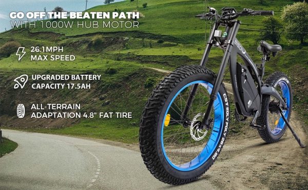 ECOTRIC BISON 1000 WATT E-BIKE