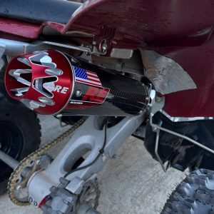 ROSSIER R4 FULL CARBON FIBER EXHAUST YFZ 450R