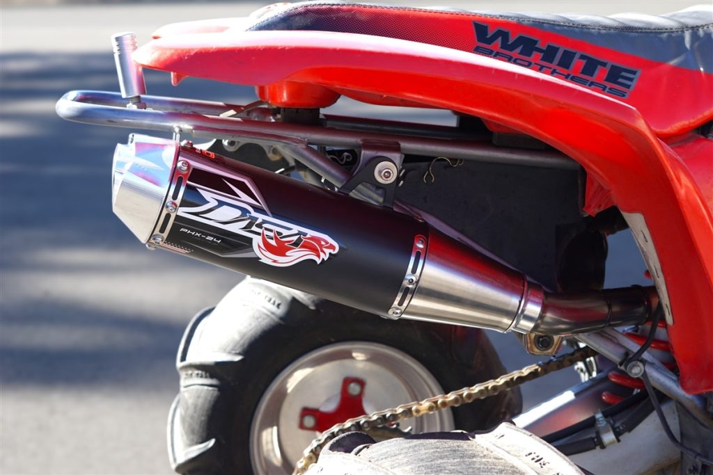 Dasa Racing Red DASA PHX-24 EXHAUST FOR TRX 400EX - Huge Performance