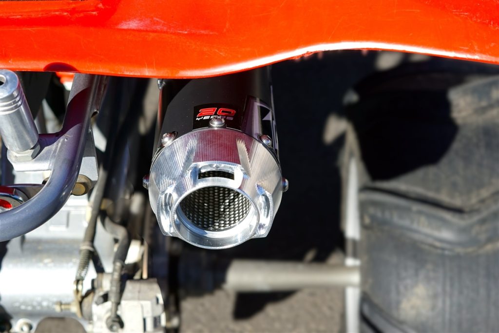 Dasa Racing Red DASA PHX-24 EXHAUST FOR TRX 400EX - Huge Performance