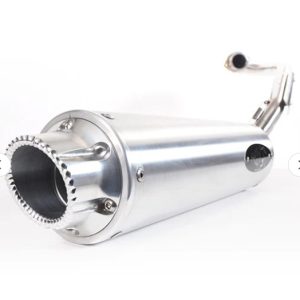 BARKERS SINGLE EXHAUST FOR RAPTOR 700 15+