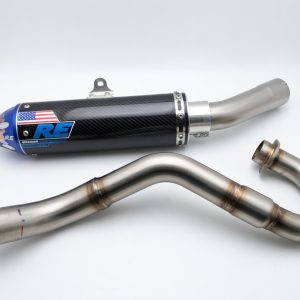 ROSSIER R4 FULL CARBON FIBER EXHAUST RAPTOR 700