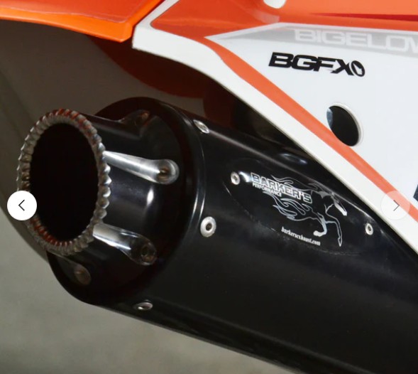 BARKERS EXHAUST FOR KTM 450SX-F BARKERS EXHAUST FOR KTM 450SX-F