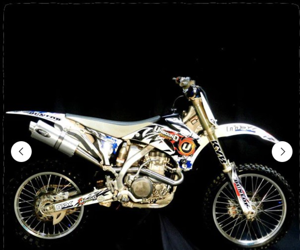 BARKERS EXHAUST FOR YZ 450F BARKERS EXHAUST FOR YZ 450F