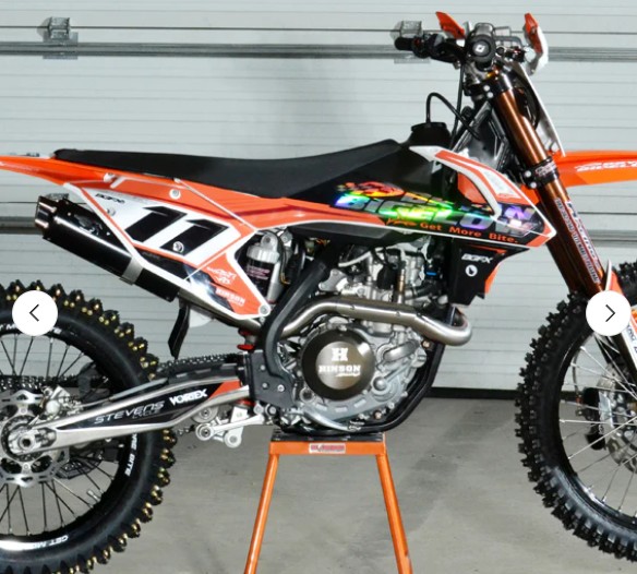 BARKERS EXHAUST FOR KTM 450SX-F BARKERS EXHAUST FOR KTM 450SX-F