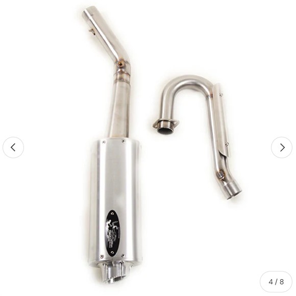 BARKERS EXHAUST FOR YZ 450F BARKERS EXHAUST FOR YZ 450F