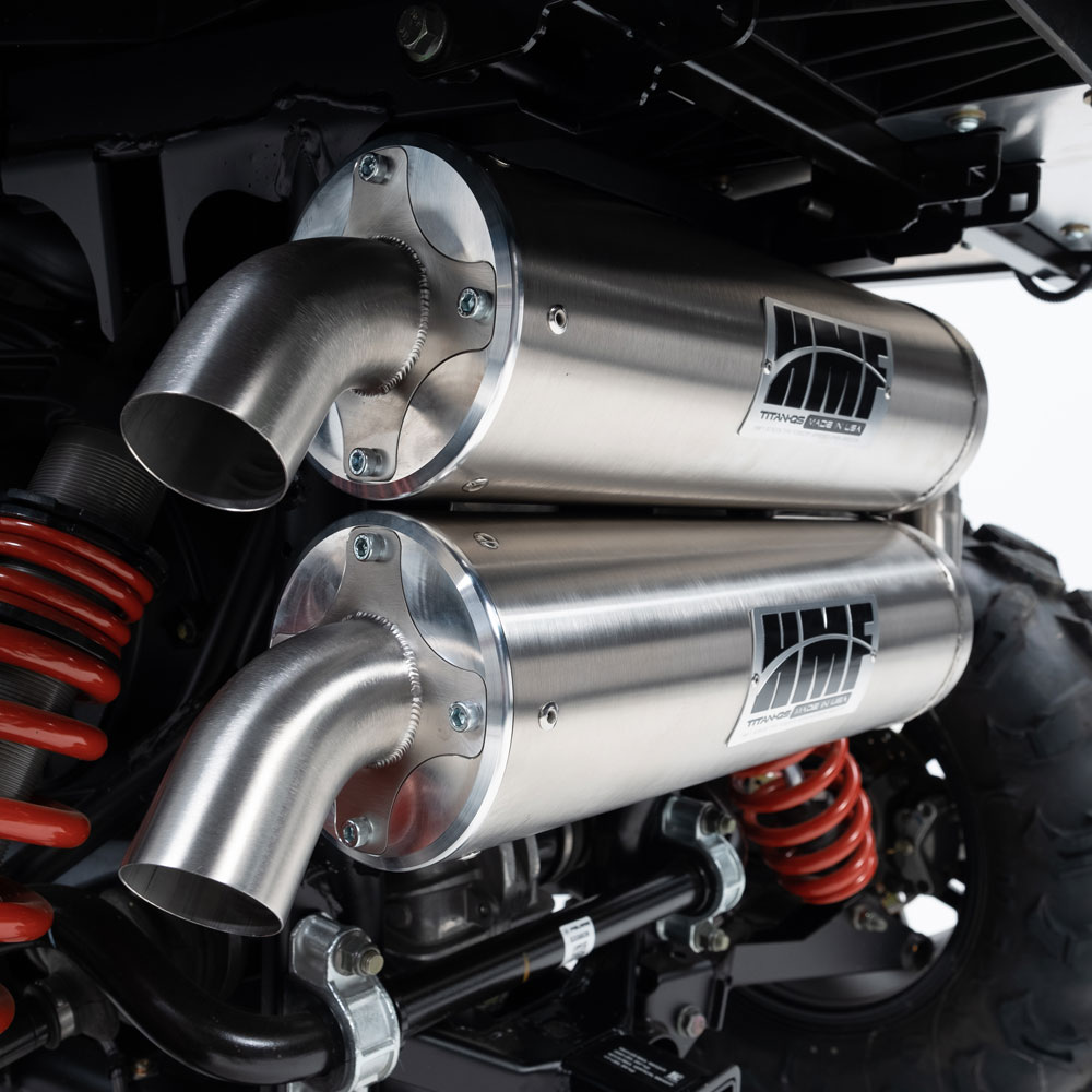 HMF TITAN EXHAUST FOR RZR 4 900 HMF TITAN EXHAUST FOR RZR 4 900